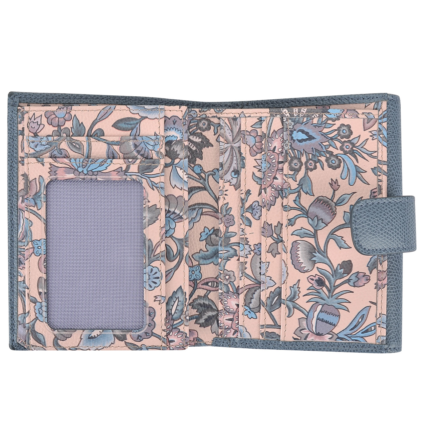 Женское кожаное портмоне Aurelli Alma fiore