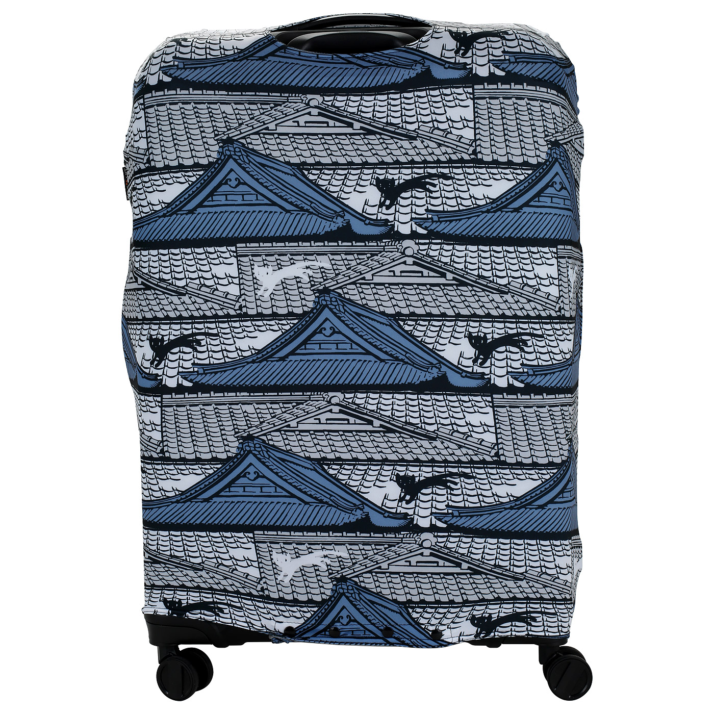 Чехол для чемодана с оригинальным принтом Eberhart Rooftop Cat