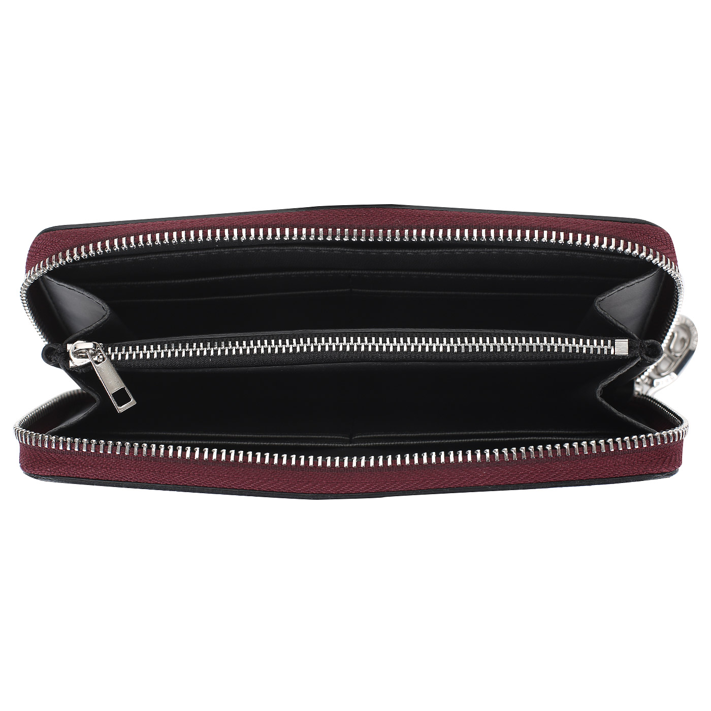 Кожаный кошелек на молнии Sara Burglar 