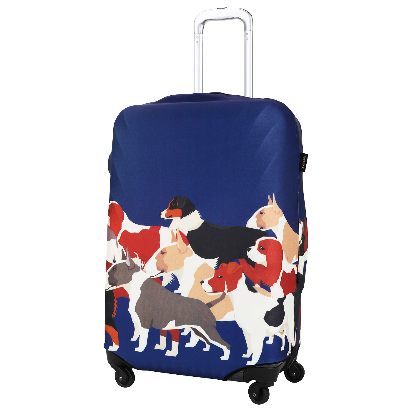 Eberhart Чехол на молнии с принтом