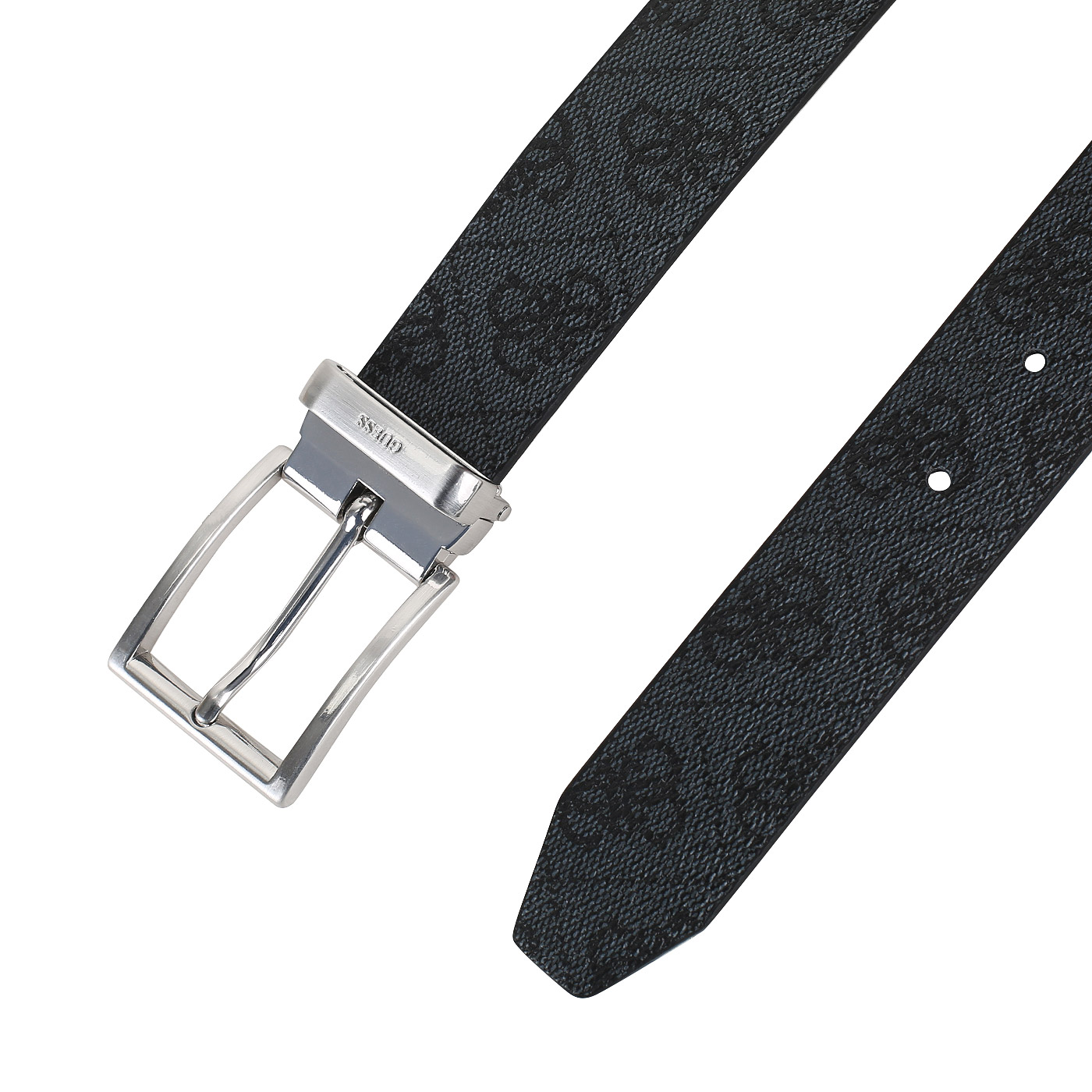 Ремень с тиснением Guess 