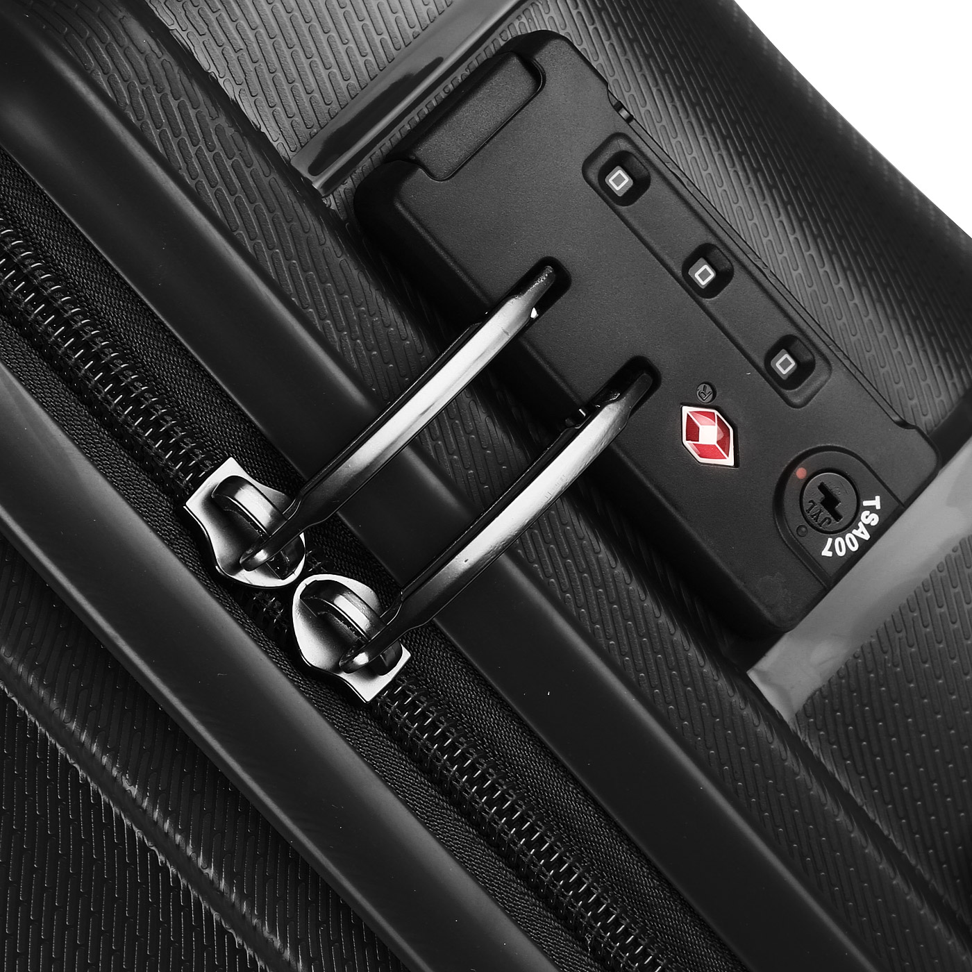 Чемодан маленький S из полипропилена с кодовым замком Stevens Soho 2.0