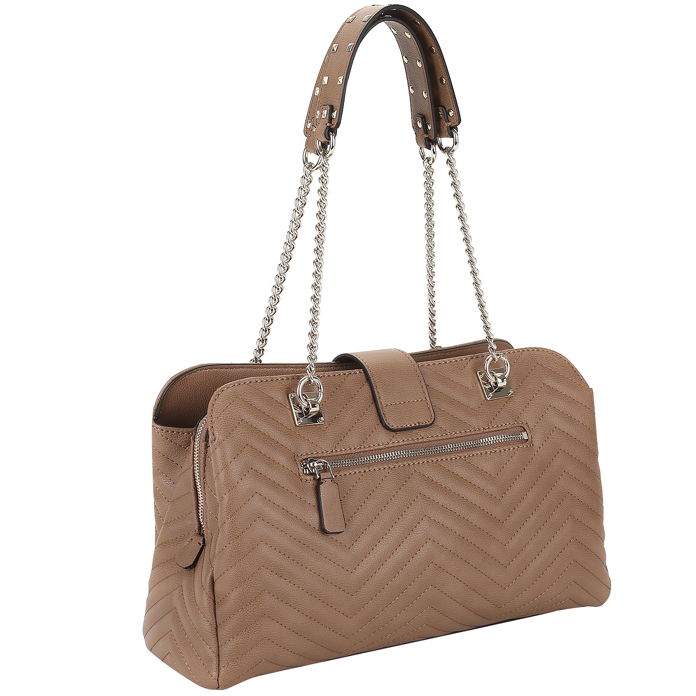 Мягкая стеганая сумка Guess Violet