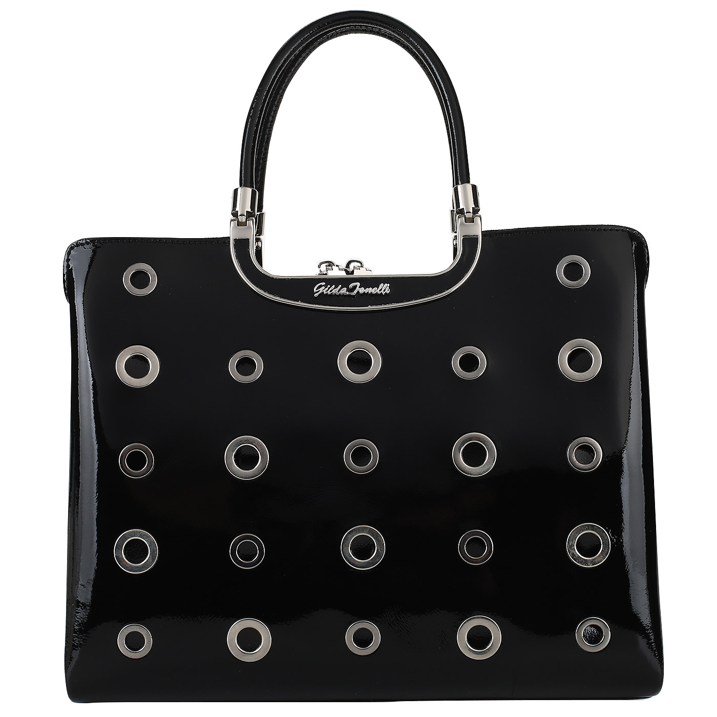 Gilda Tonelli Кожаная сумка с декором