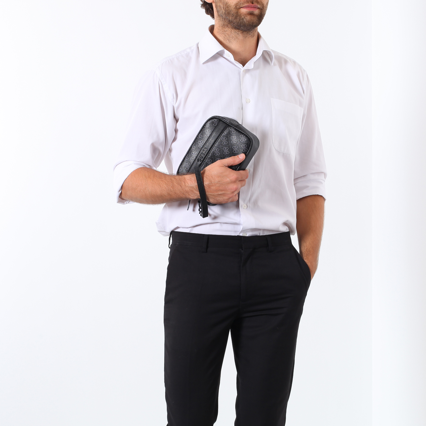 Барсетка на молнии Guess 4GSport