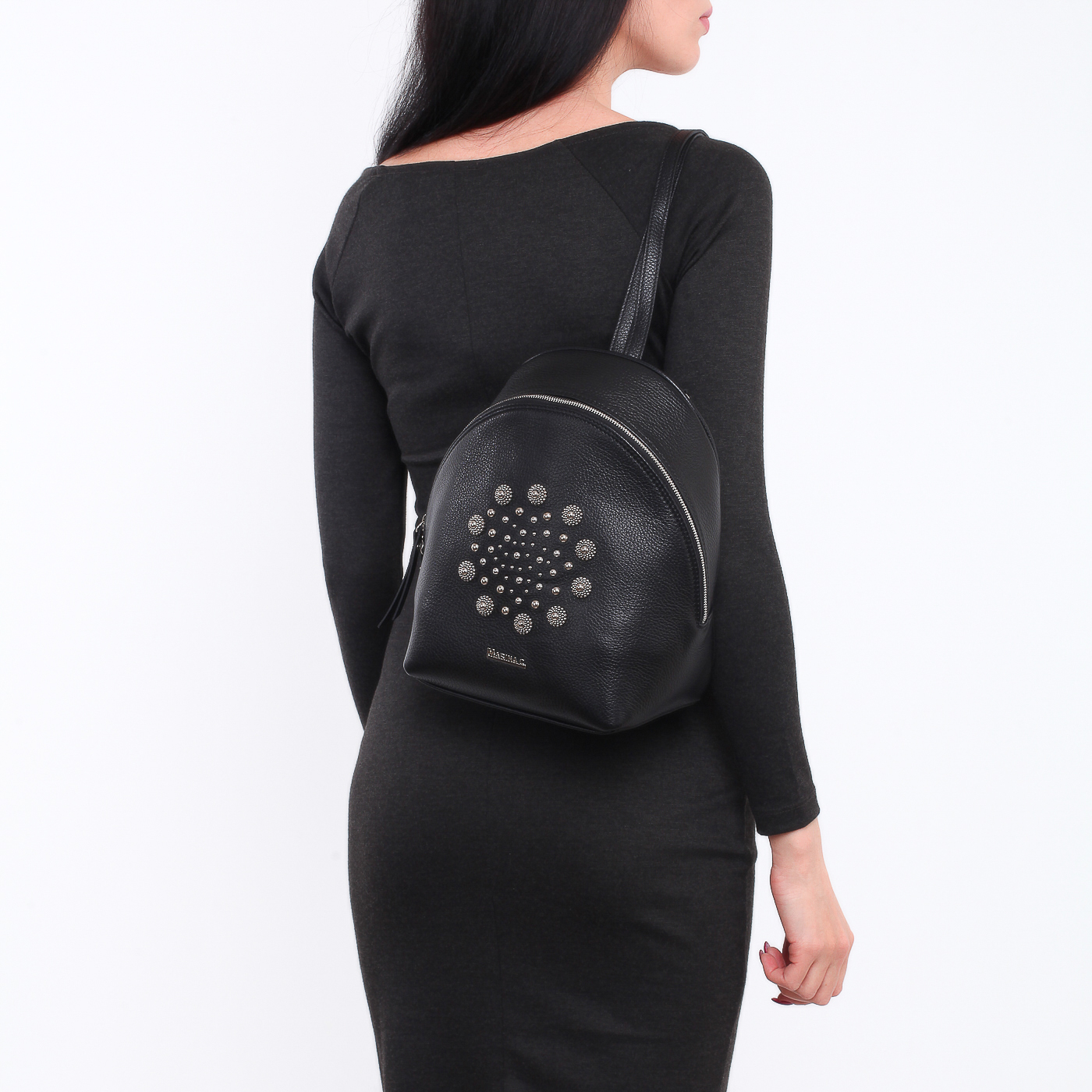 Рюкзак на двойной молнии Marina Creazioni 