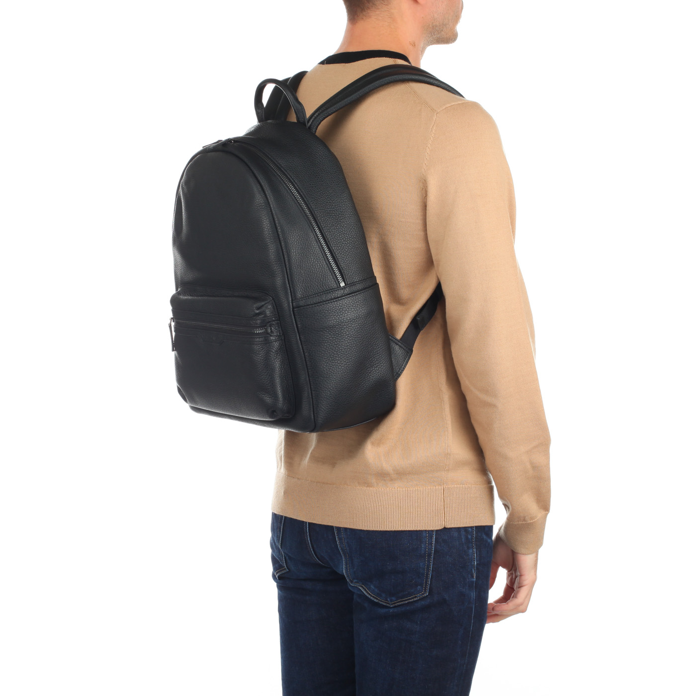 Мужской кожаный рюкзак Lancaster Gentlemen