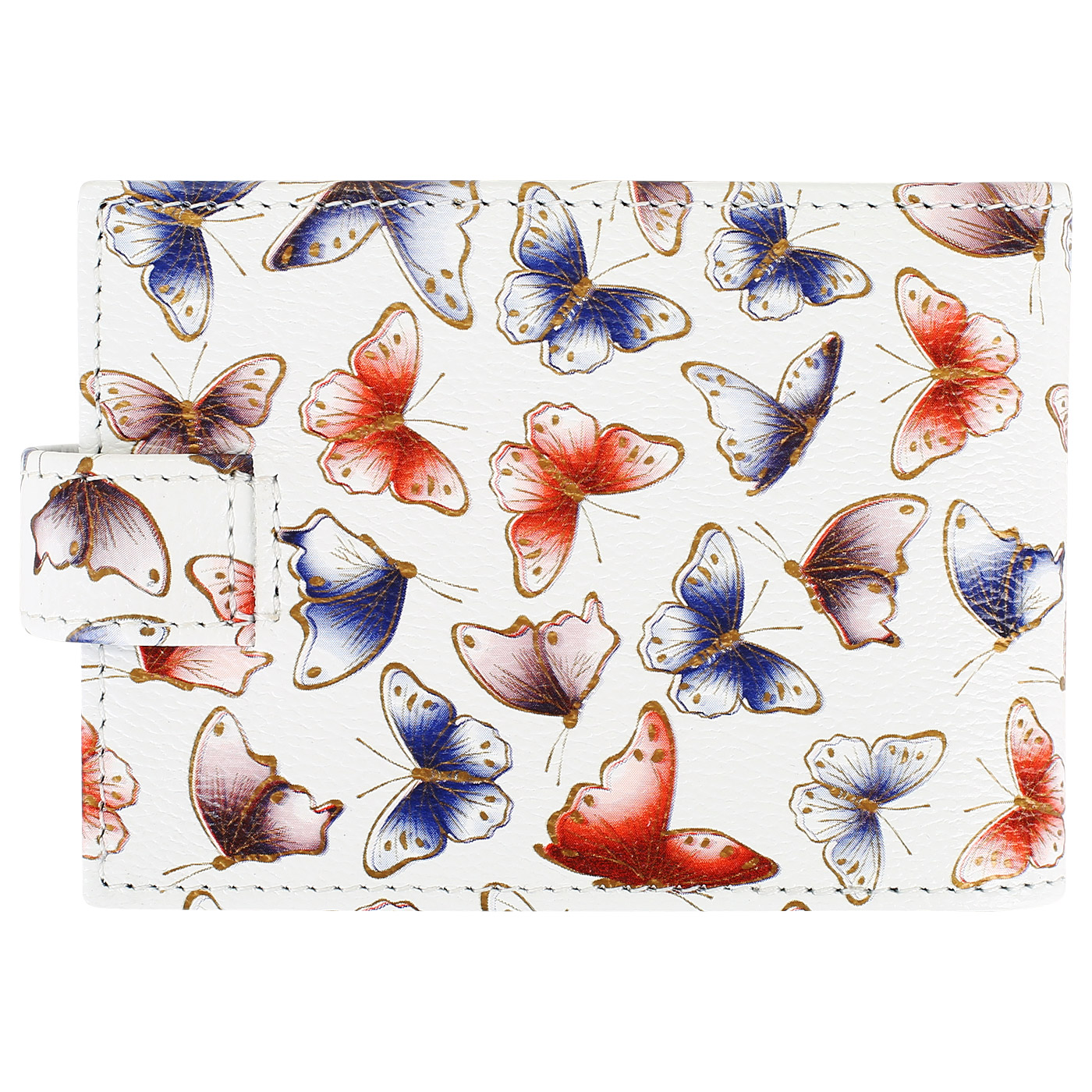 Компактная визитница на кнопке Aurelli Alma fantasia