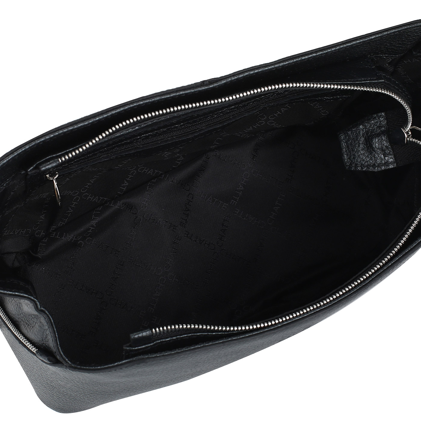 Черная сумочка через плечо Chatte Marseille