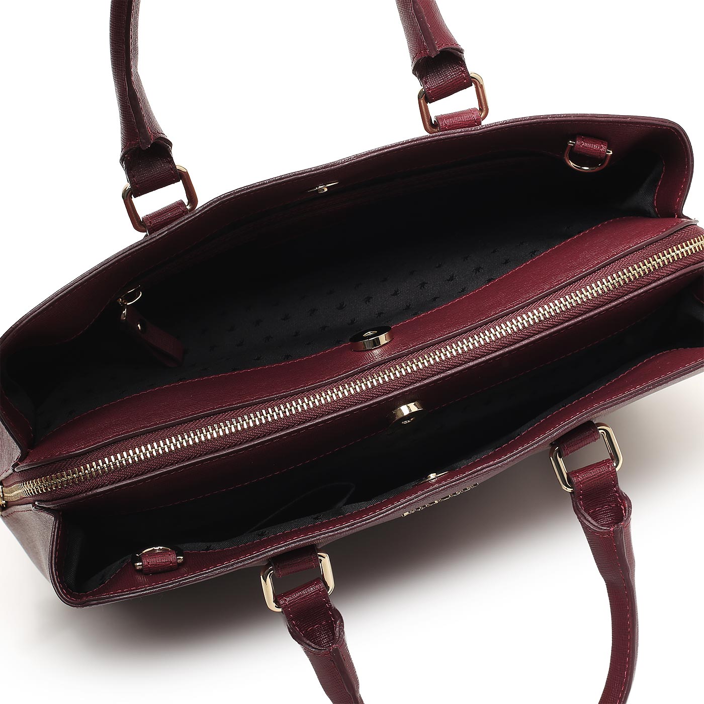 Кожаная сумка Aurelli Saffiano