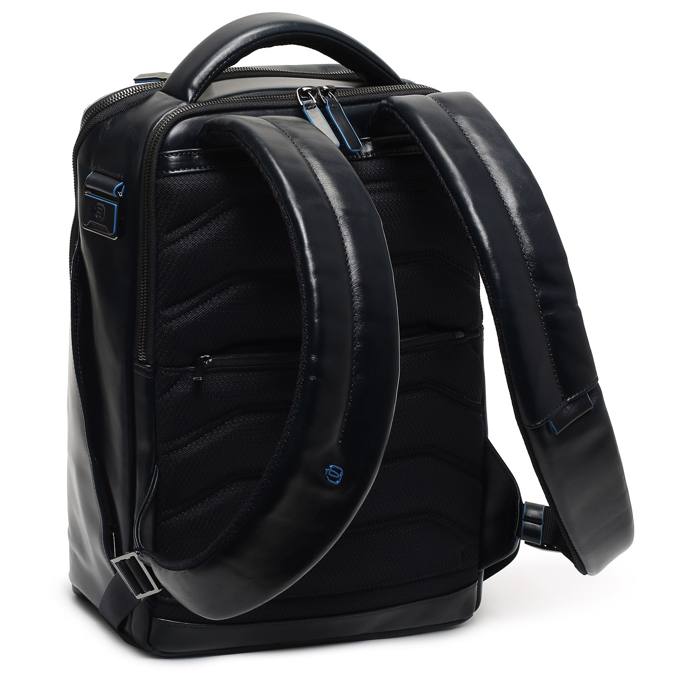 Кожаный рюкзак Piquadro Blue square