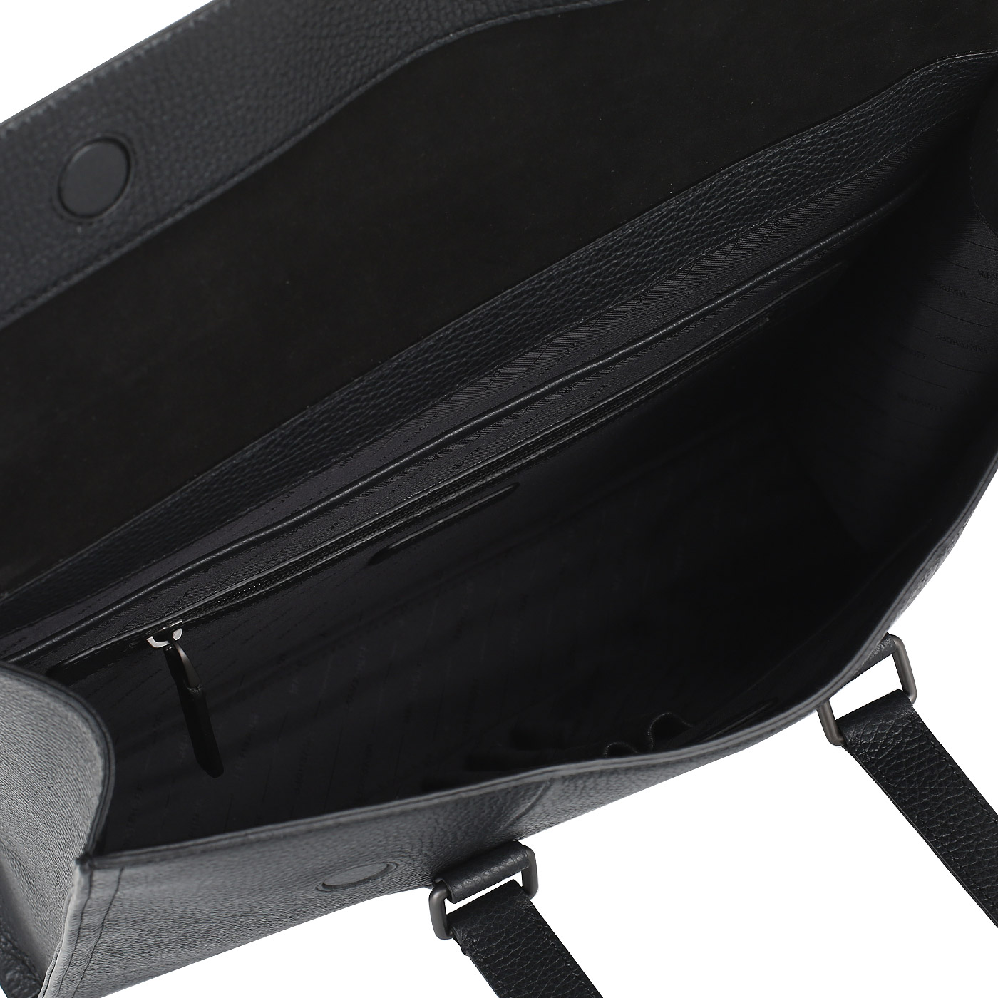 Портфель из зернистой кожи Mayrhoff 