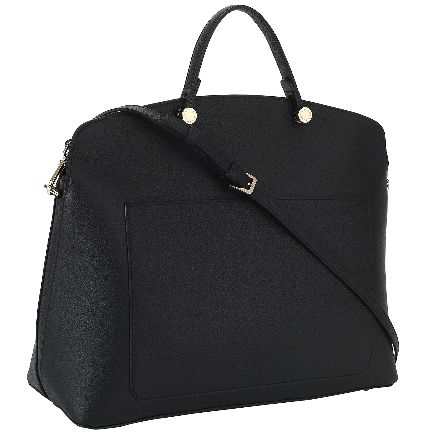 Черная сумка-сэтчел Furla My Piper