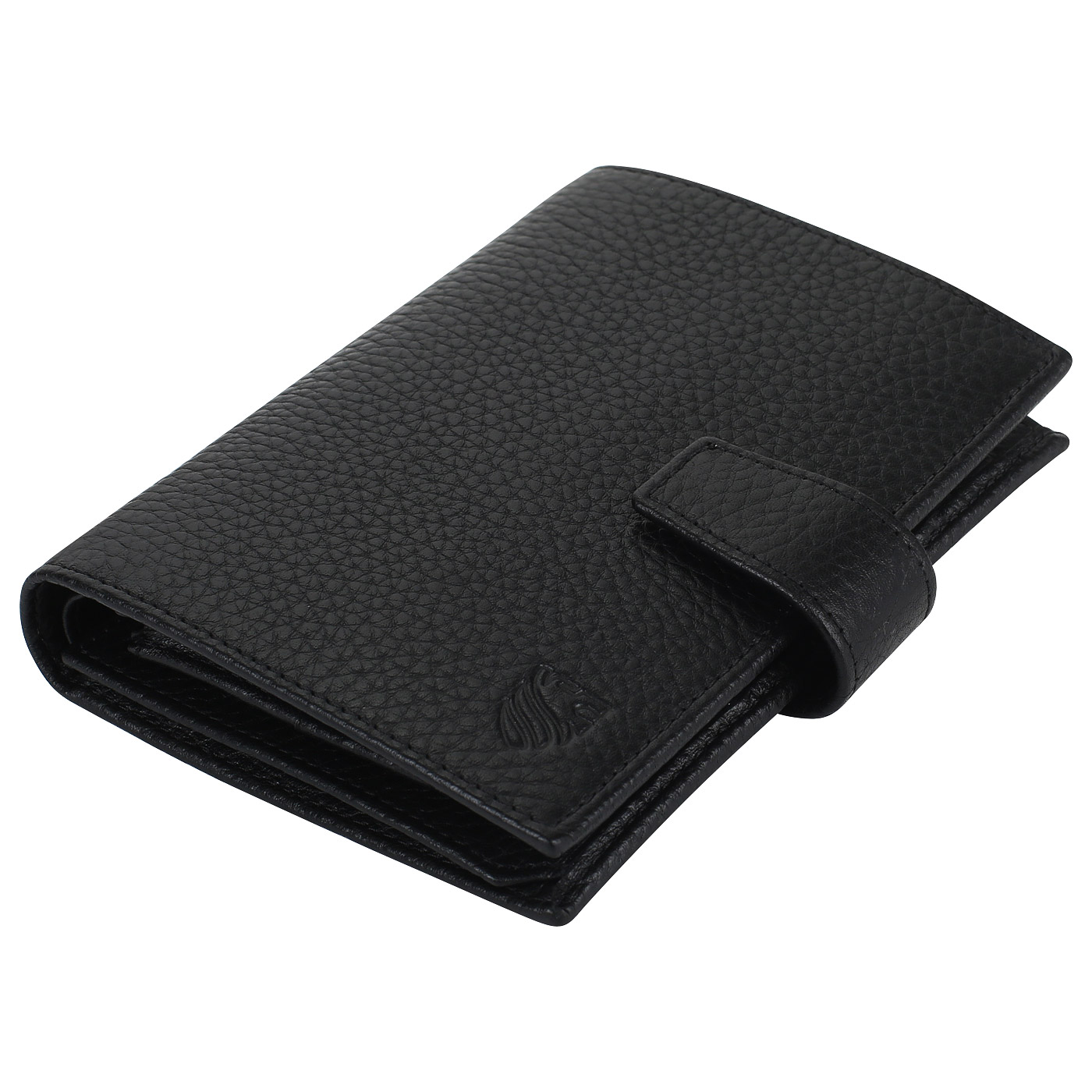 Черное кожаное портмоне Mayrhoff Witten