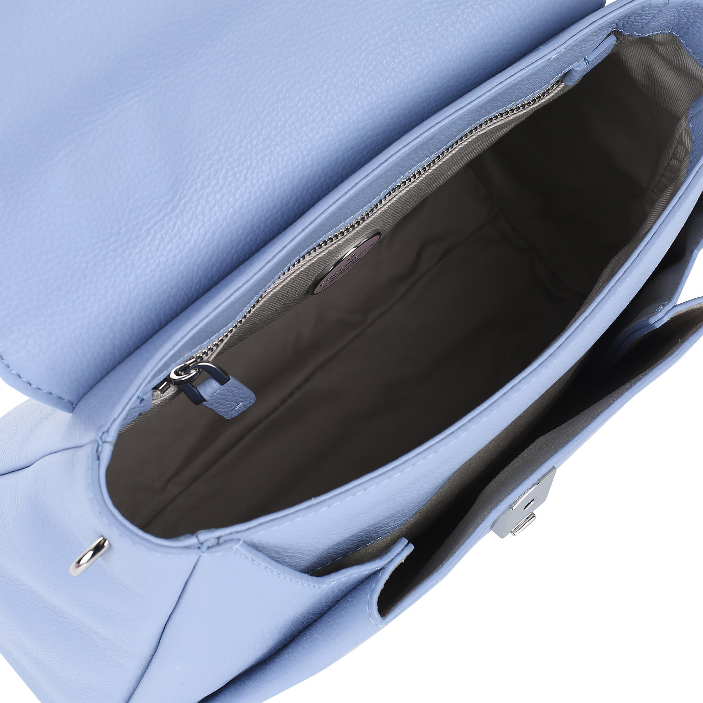 Сумка из голубой кожи Coccinelle Andromeda