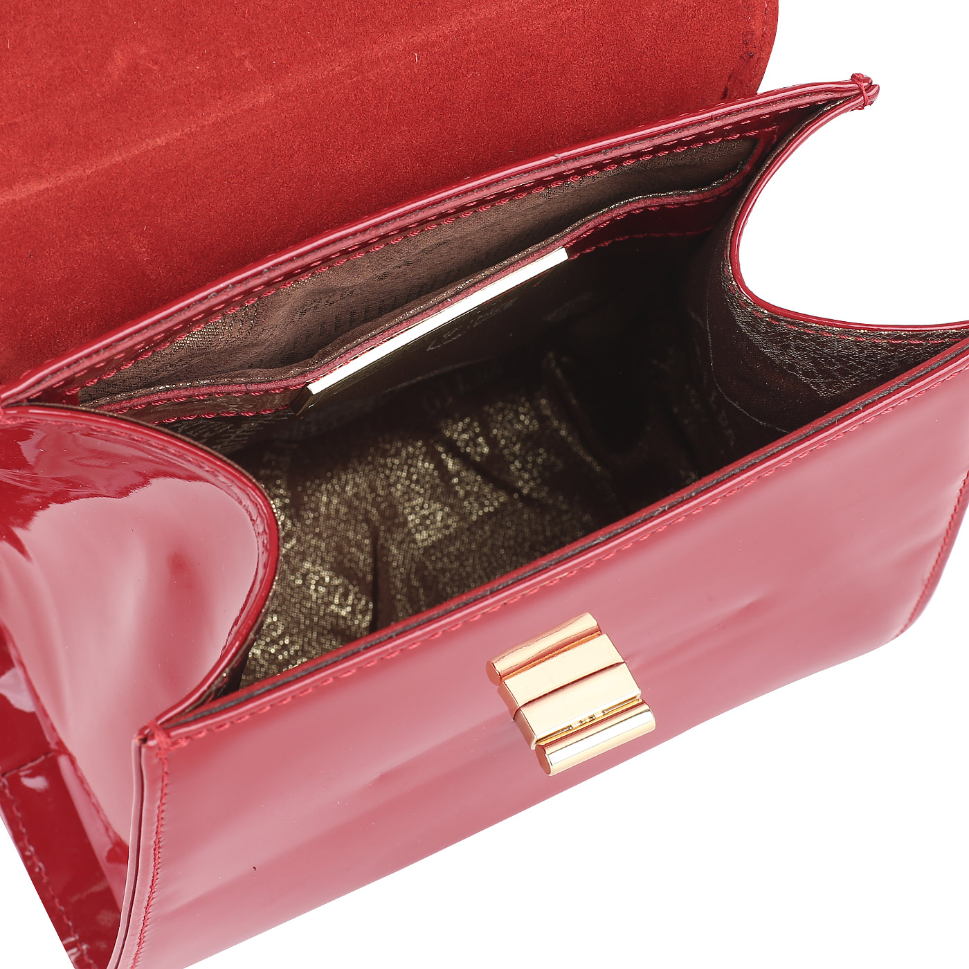 Сумка с плечевой цепочкой Gilda Tonelli Vernice Glitter