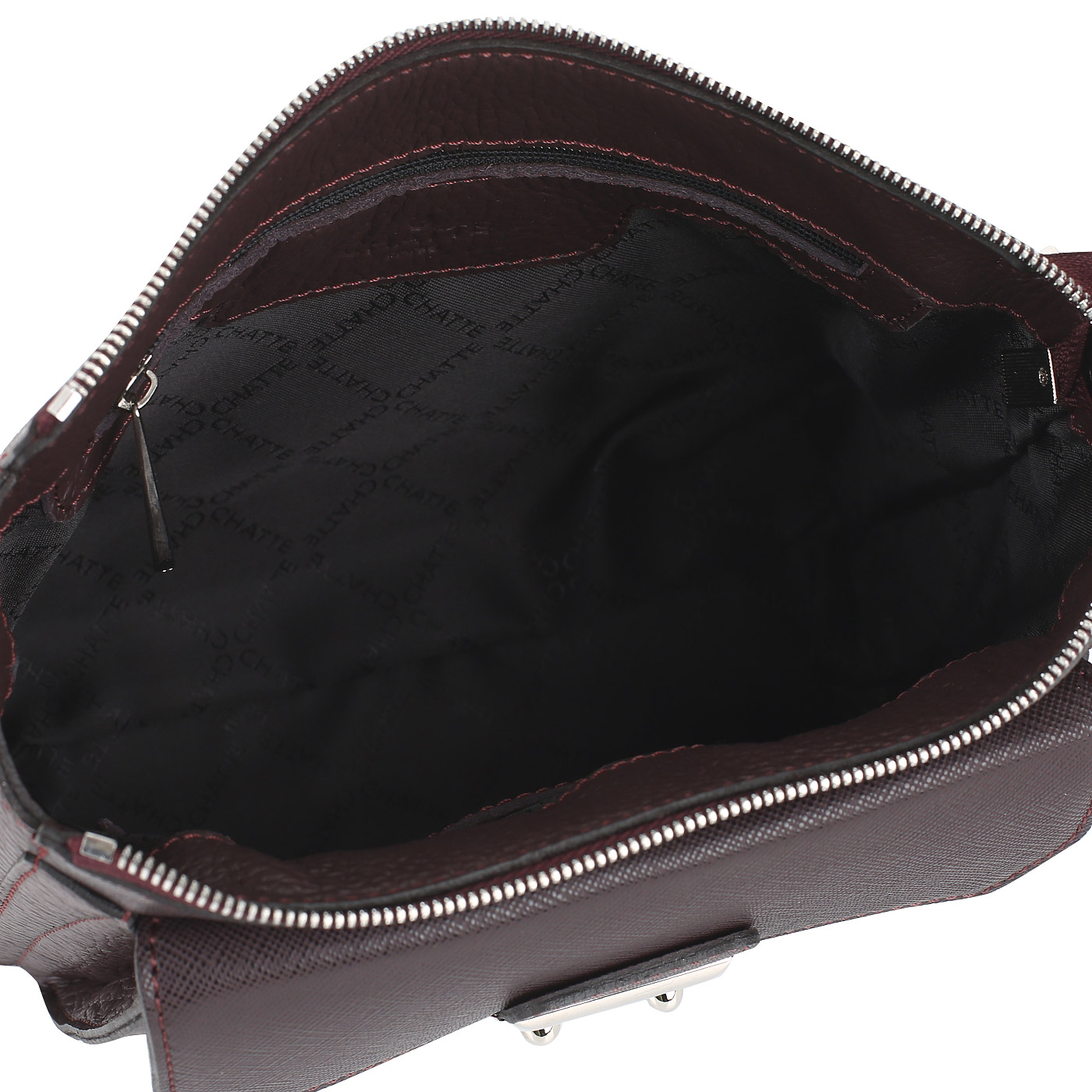 Сумка из комбинированной кожи Chatte 