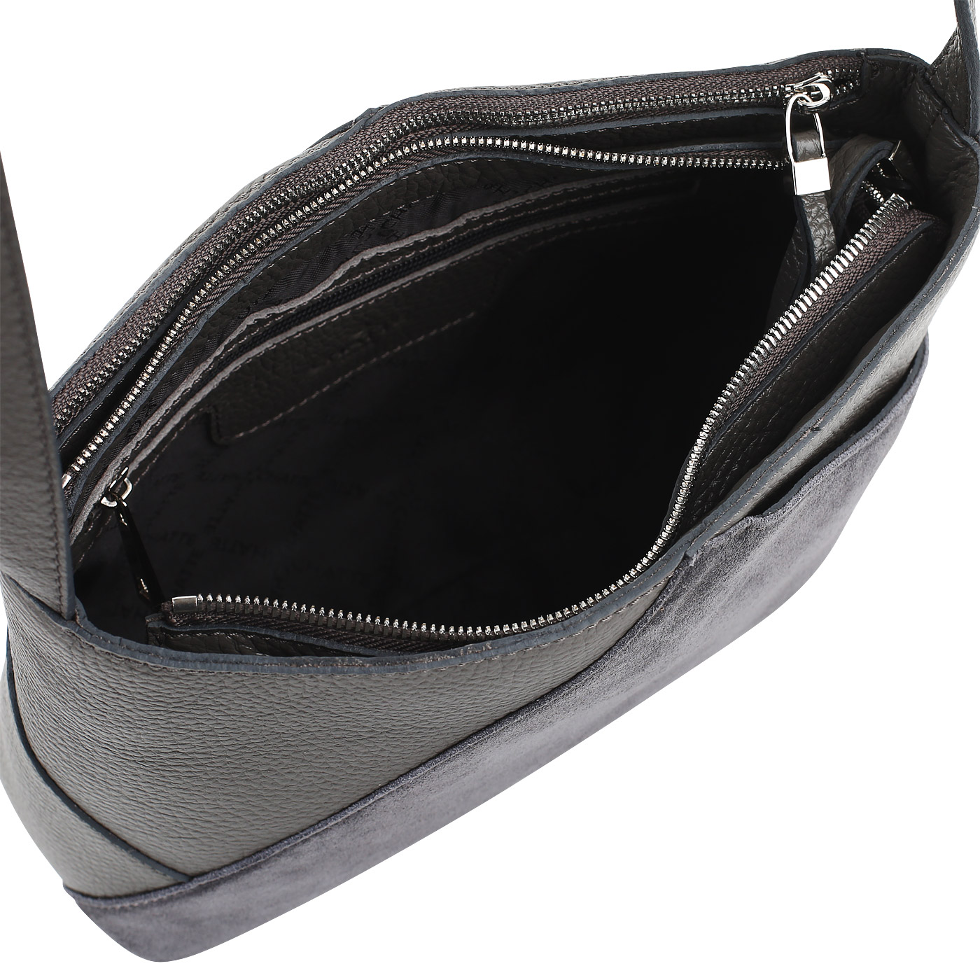 Сумка из кожи и замши Chatte 