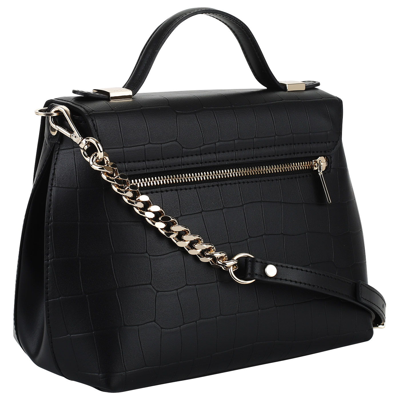 Сумка с отделкой под крокодила Ripani Capinera