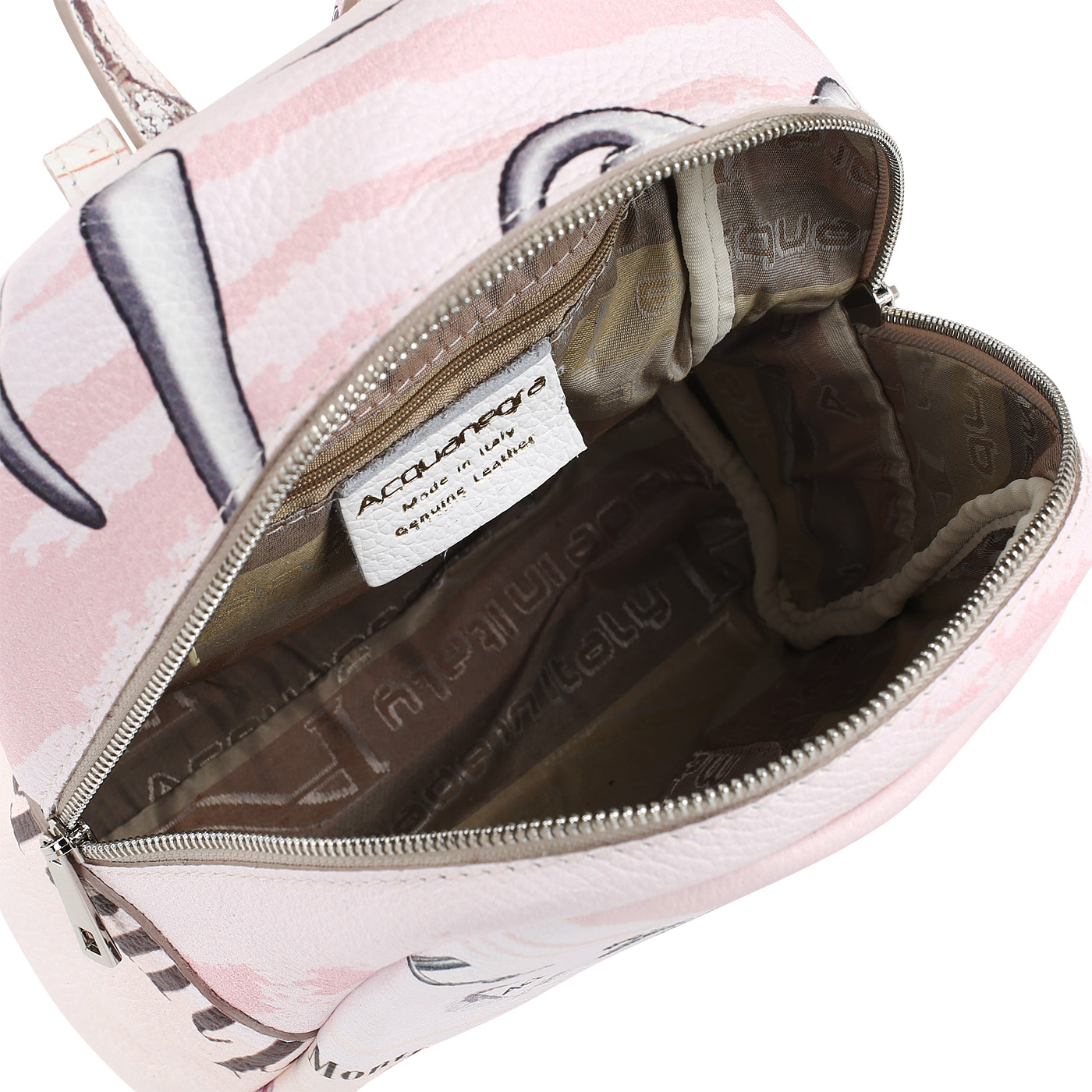 Рюкзак из мягкой кожи Acquanegra Paris