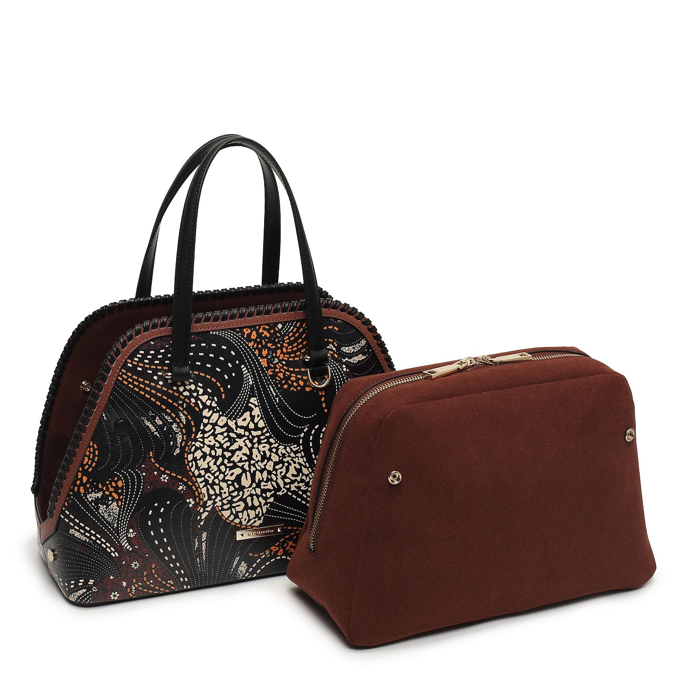 Кожаная сумка Cromia Iside