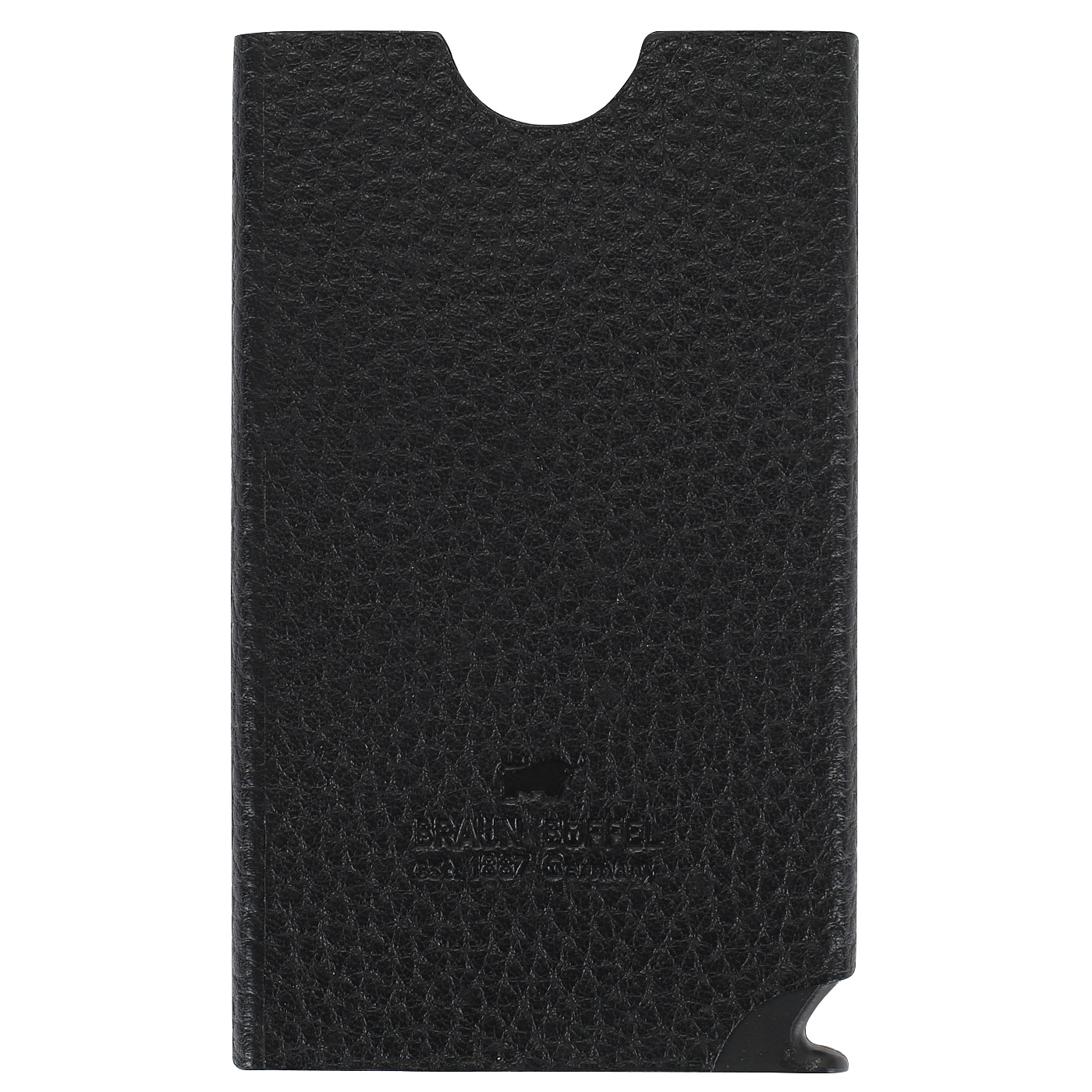 Черная визитница Braun Buffel Ascoli