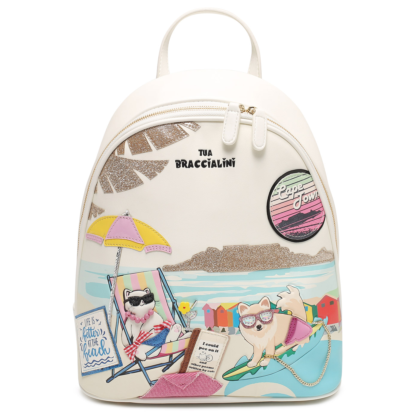 Braccialini Рюкзак с принтом