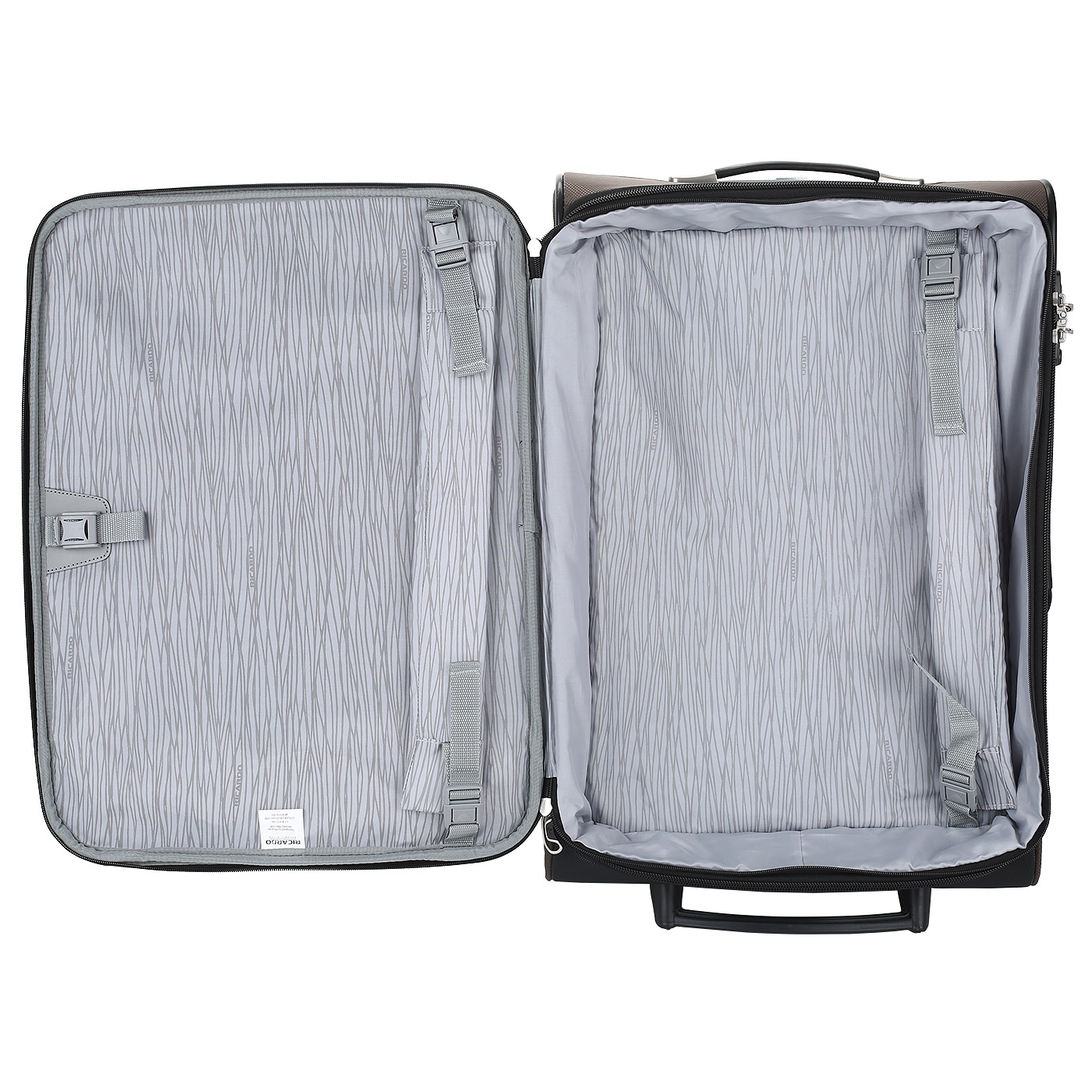 Чемодан средний M тканевый с кодовым замком Ricardo Monterey 2.0