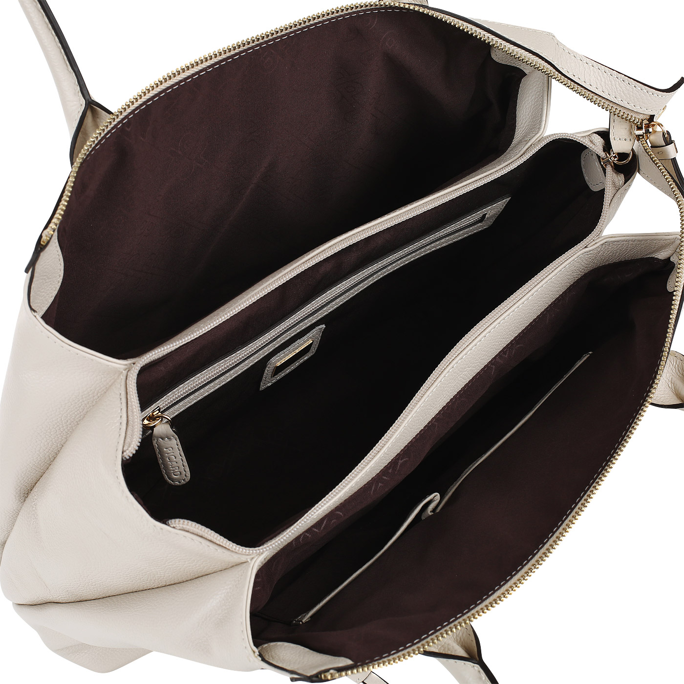 Кремовая сумка с длинными ручками Picard Fengshui