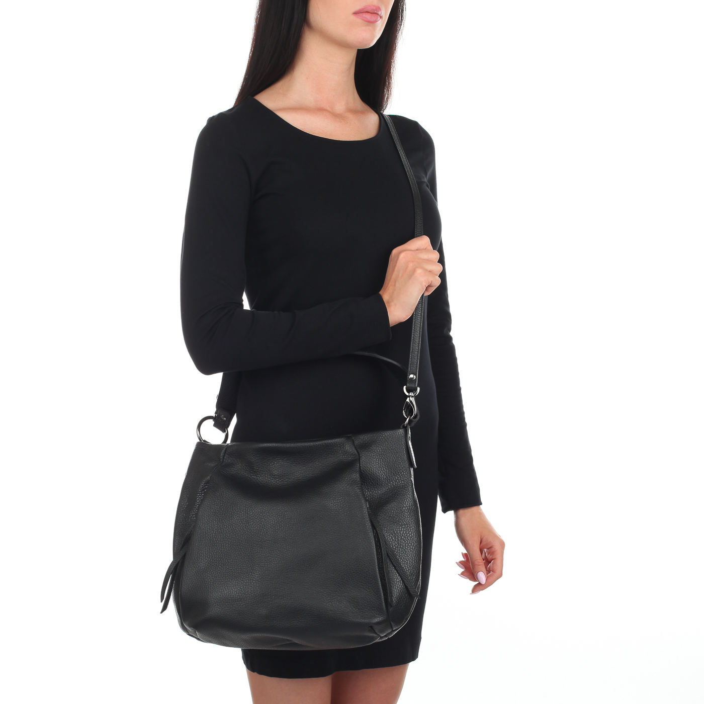 Мягкая сумка из кожи Ripani Dracena