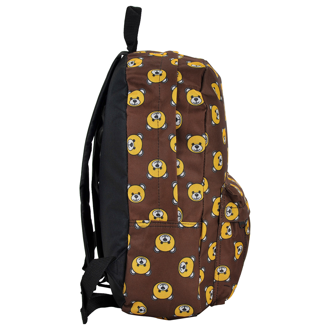 Вместительный детский тканевый рюкзак с принтом Creative 