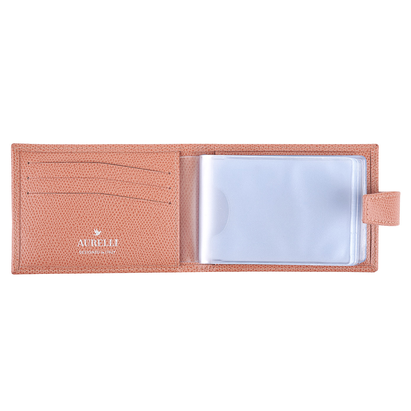 Компактная кожаная визитница Aurelli Alma