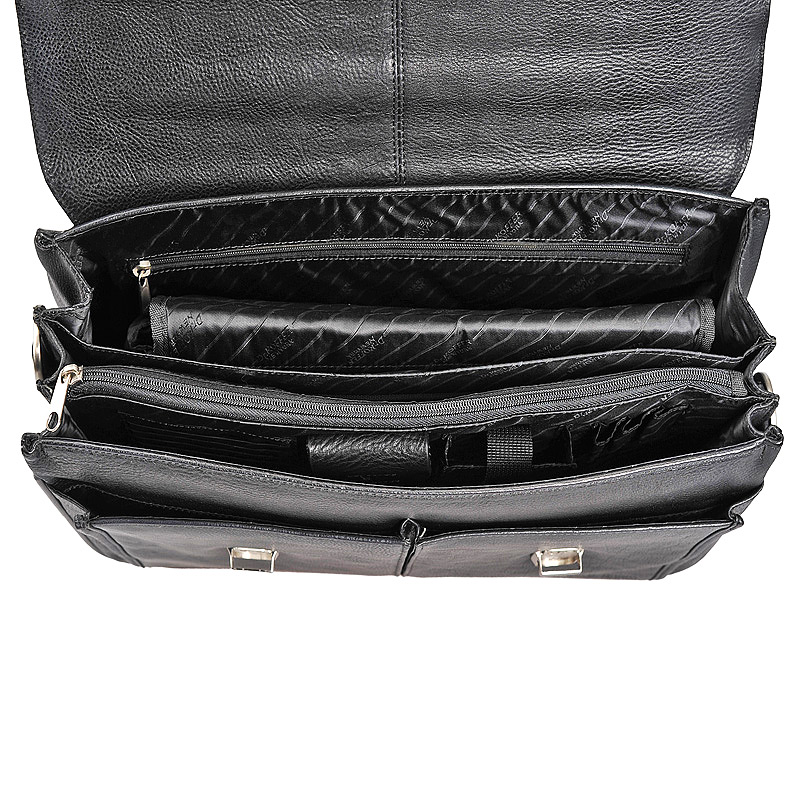 Мужской кожаный портфель Dr. Koffer 