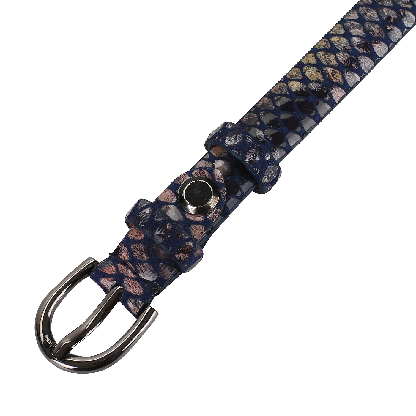 Ремень из комбинированной кожи Chatte 