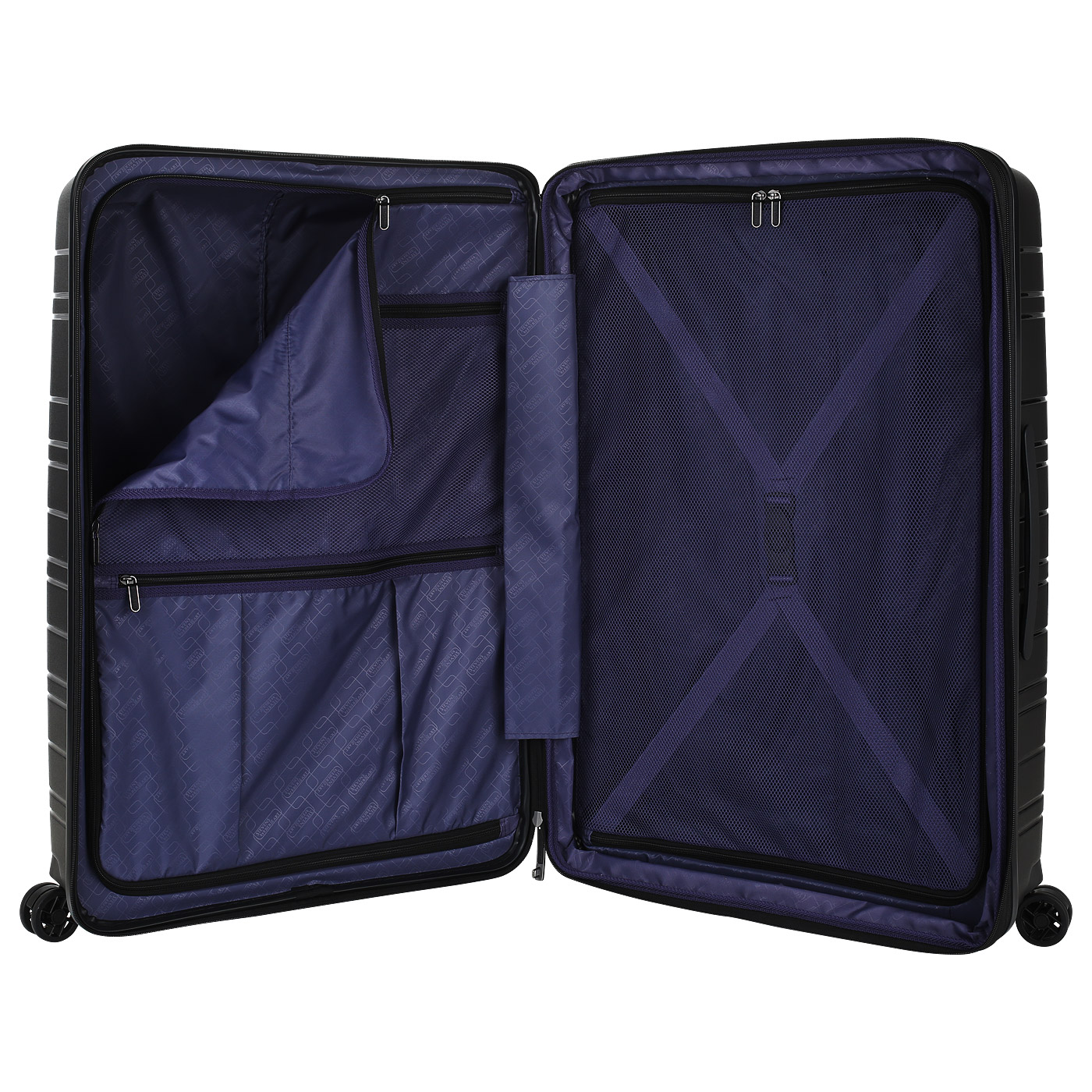 Чемодан большой L из полипропилена с кодовым замком Stevens Cruise