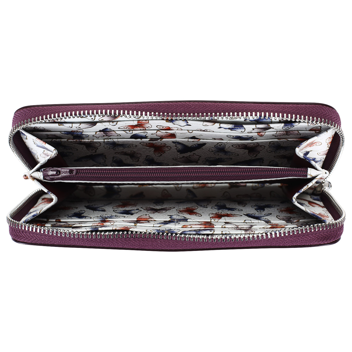 Портмоне из тисненой кожи Aurelli Alma fantasia