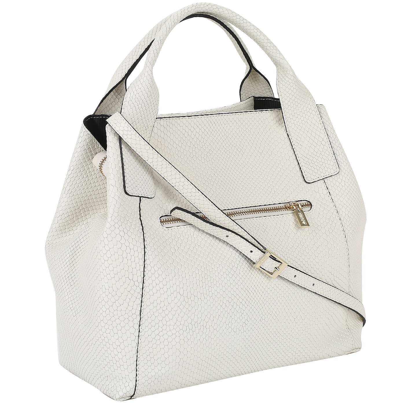 Сумка из мягкой питоновой кожи Ripani Bigia