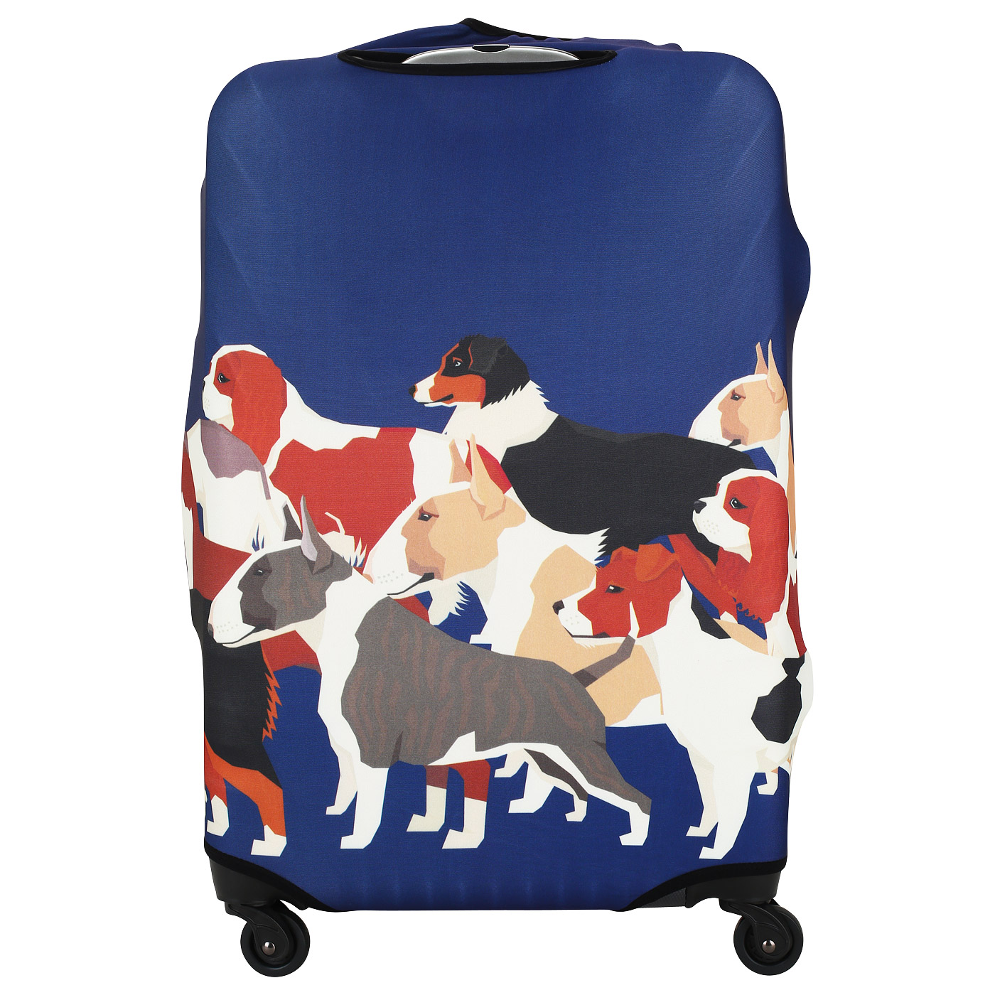 Чехол на молнии с принтом Eberhart Dog Huddle