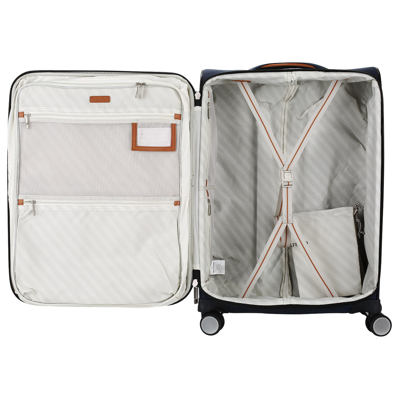 Чемодан средний M тканевый с кодовым замком Ricardo Cabrillo 2.0 Softside
