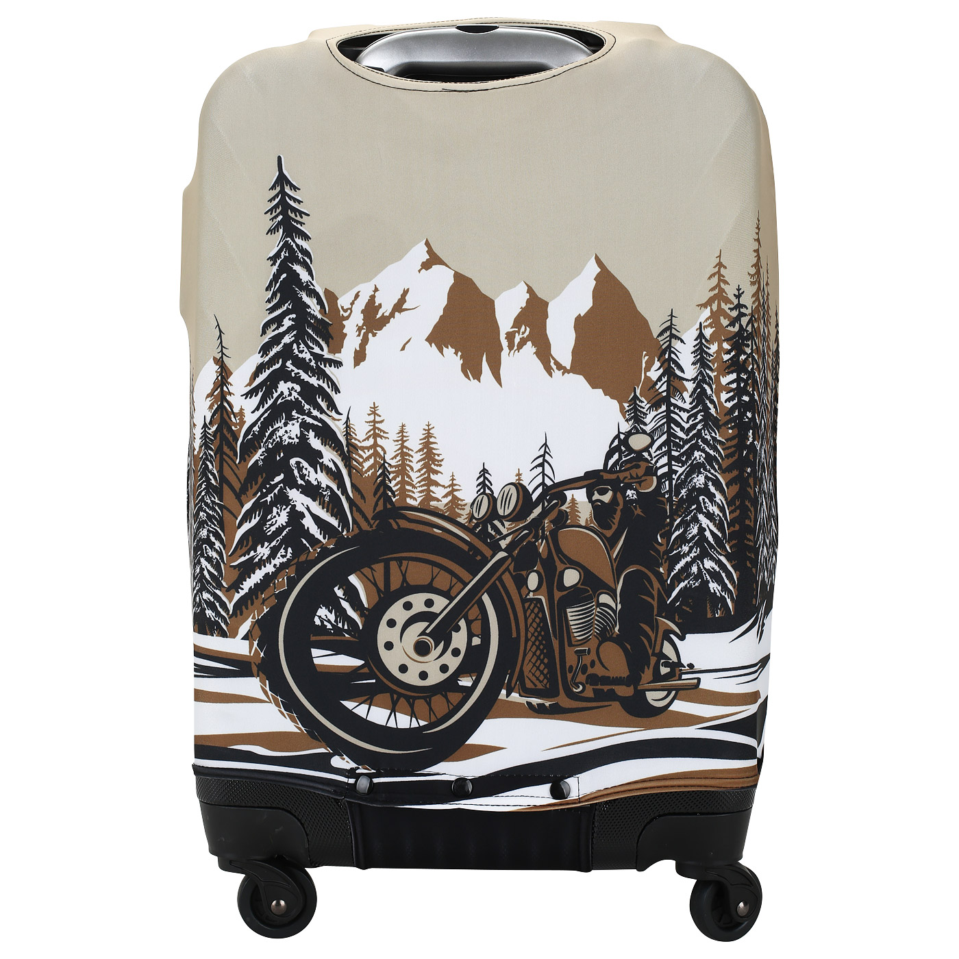 Чехол с принтом для компактного чемодана Eberhart Motor Mountain