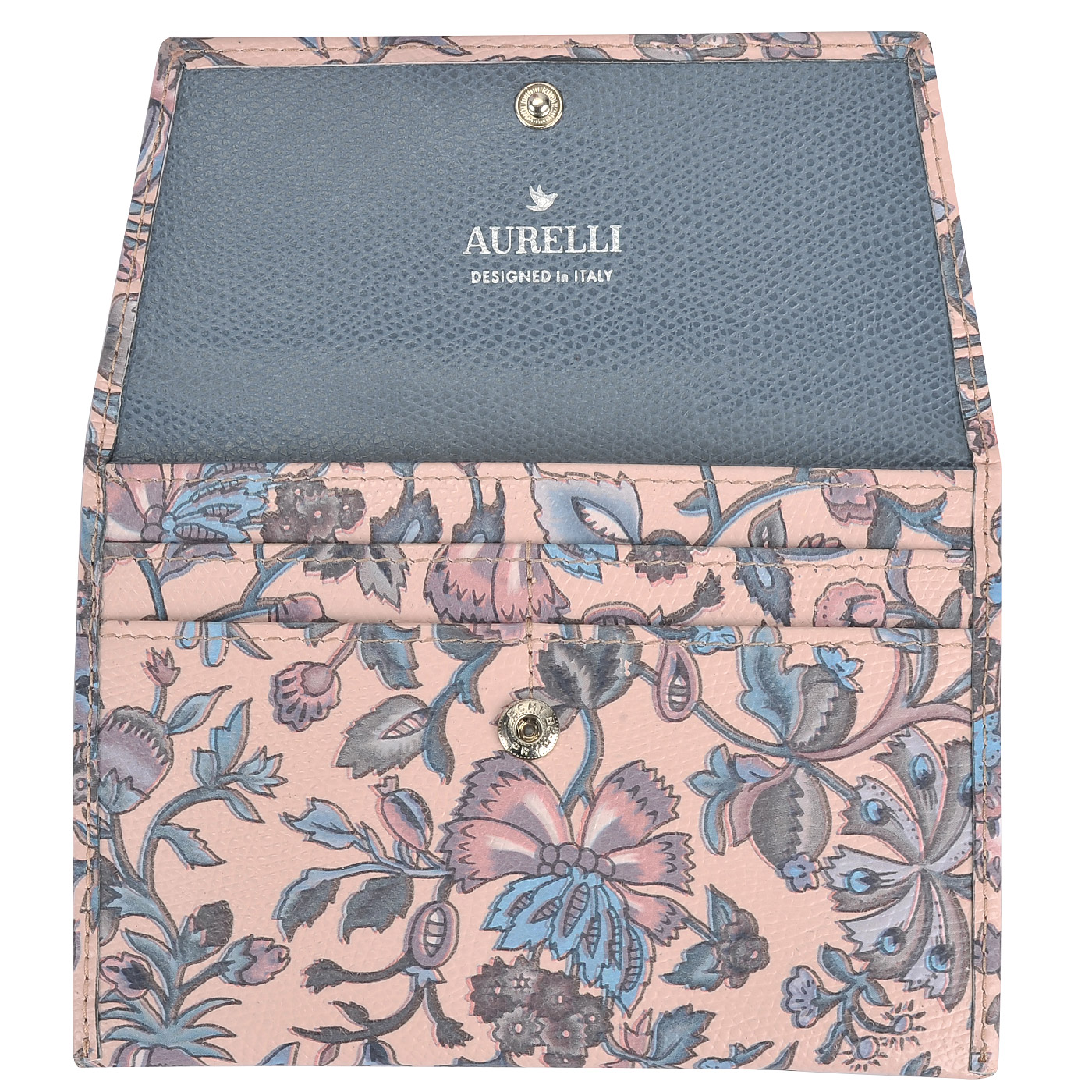 Кожаная обложка-конверт для паспорта и автодокументов Aurelli Alma fiore