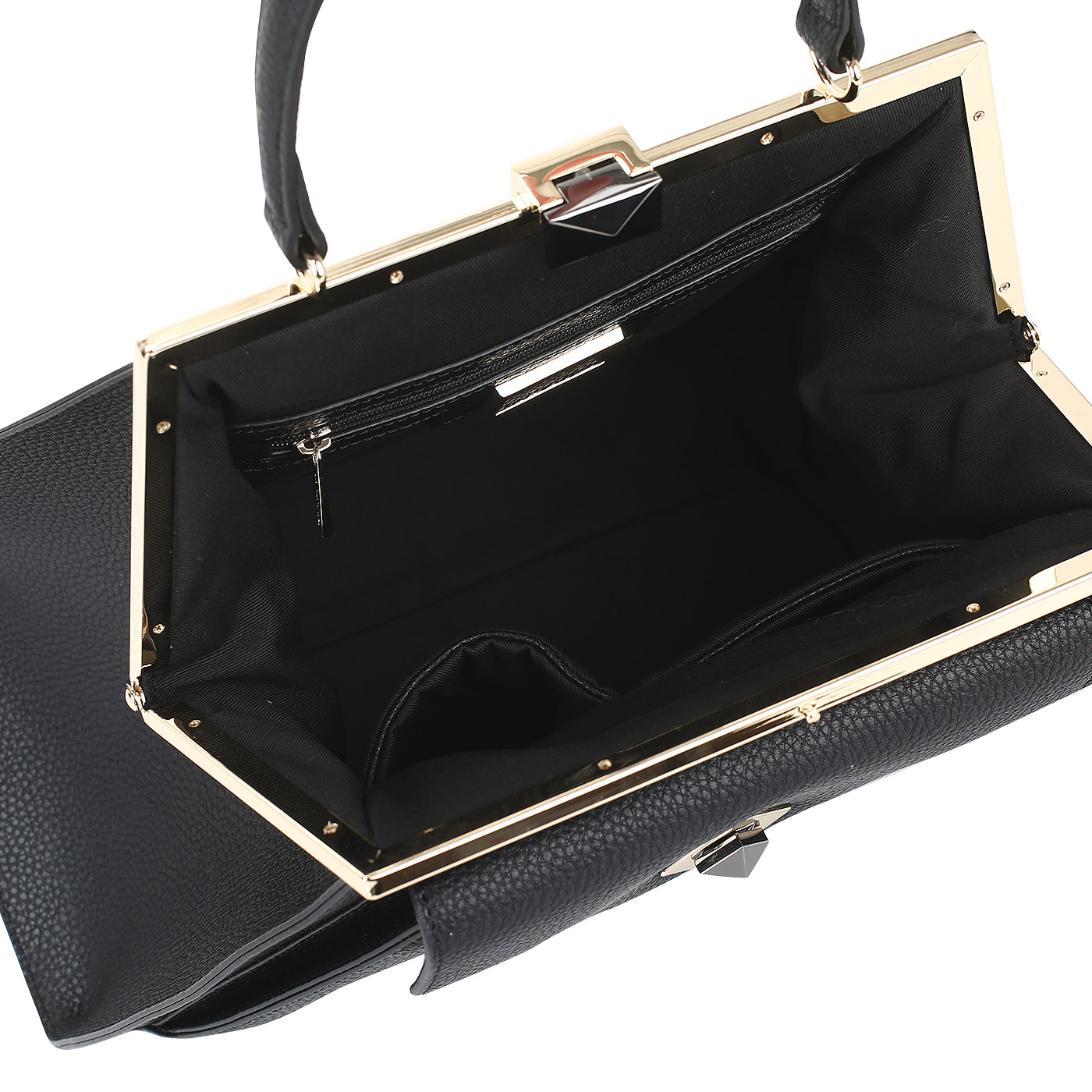 Сумка-сэтчел с рамочным замком Cromia Mina