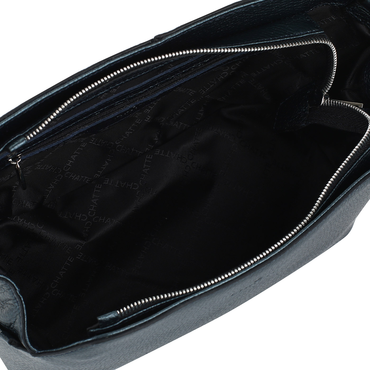 Сумочка из металлизированной кожи Chatte 