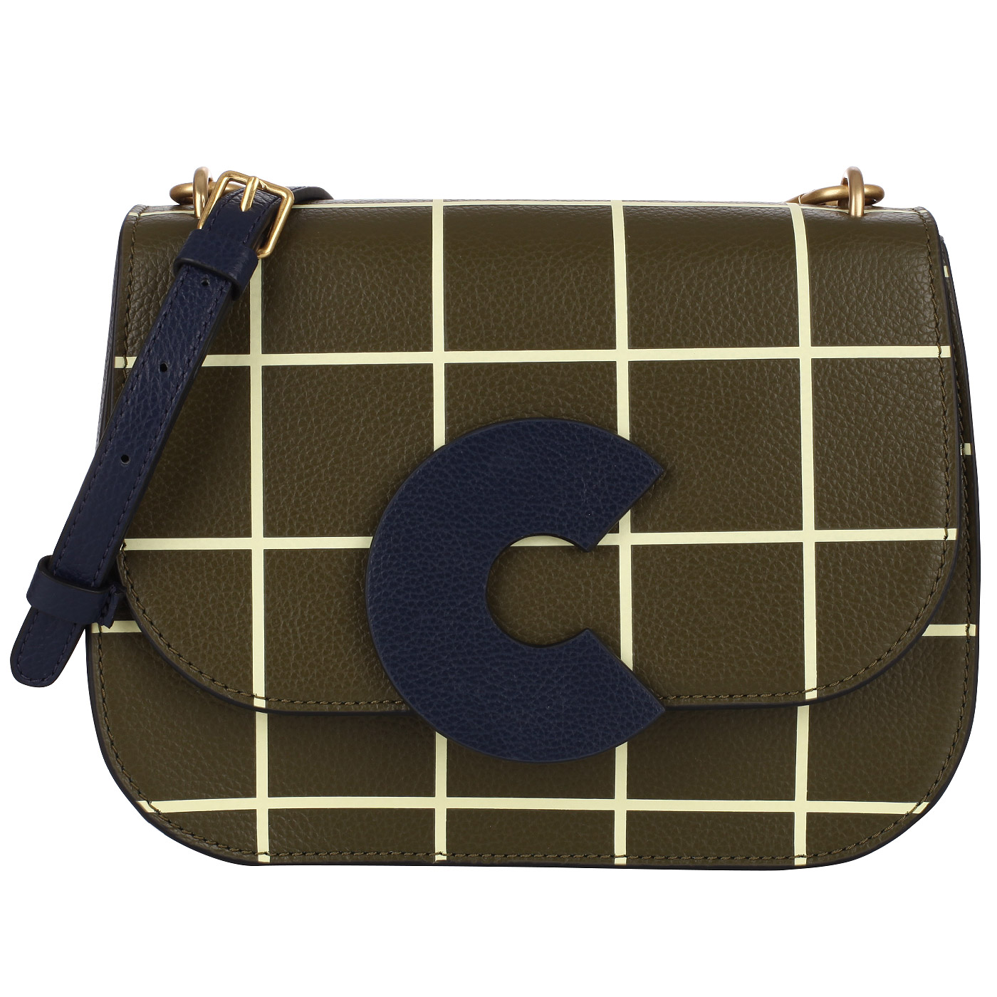 Coccinelle Клетчатая сумочка