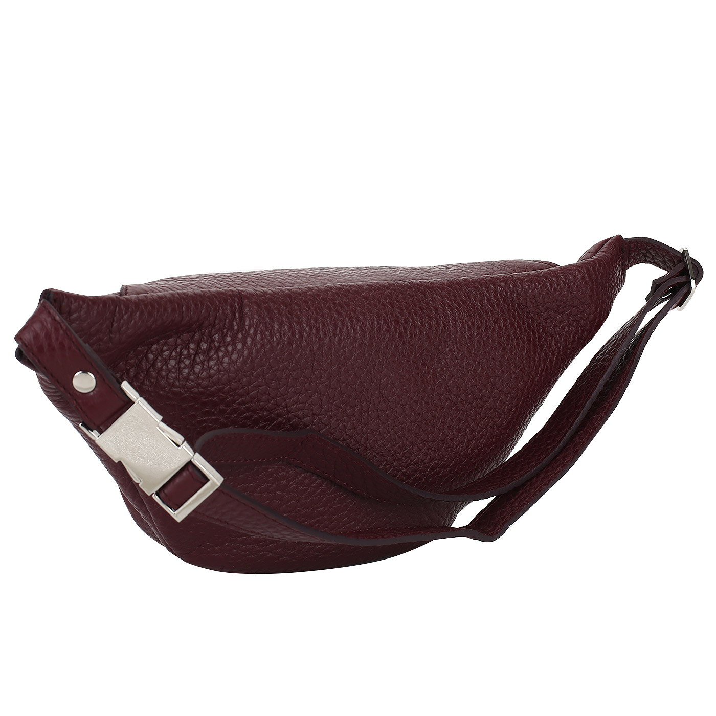 Бордовая поясная сумка Chatte 