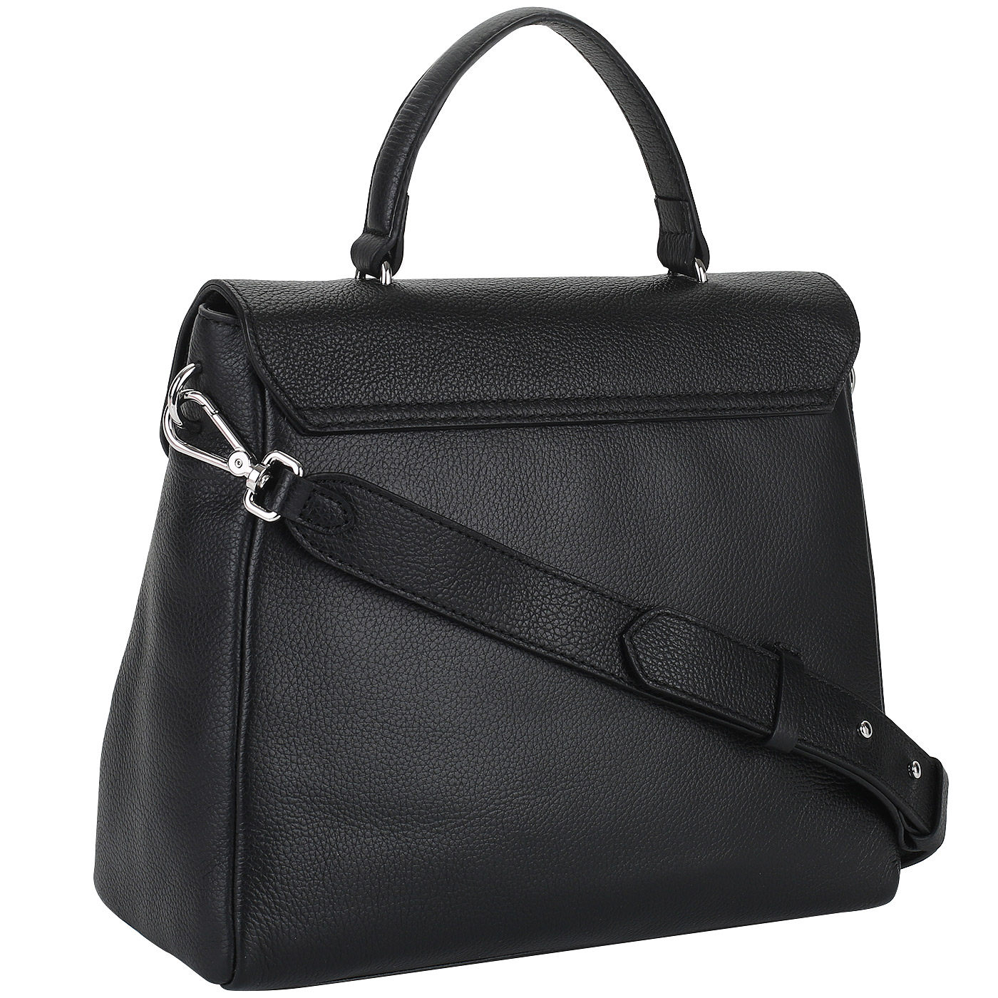 Черная сумка-сэтчел Coccinelle Andromeda