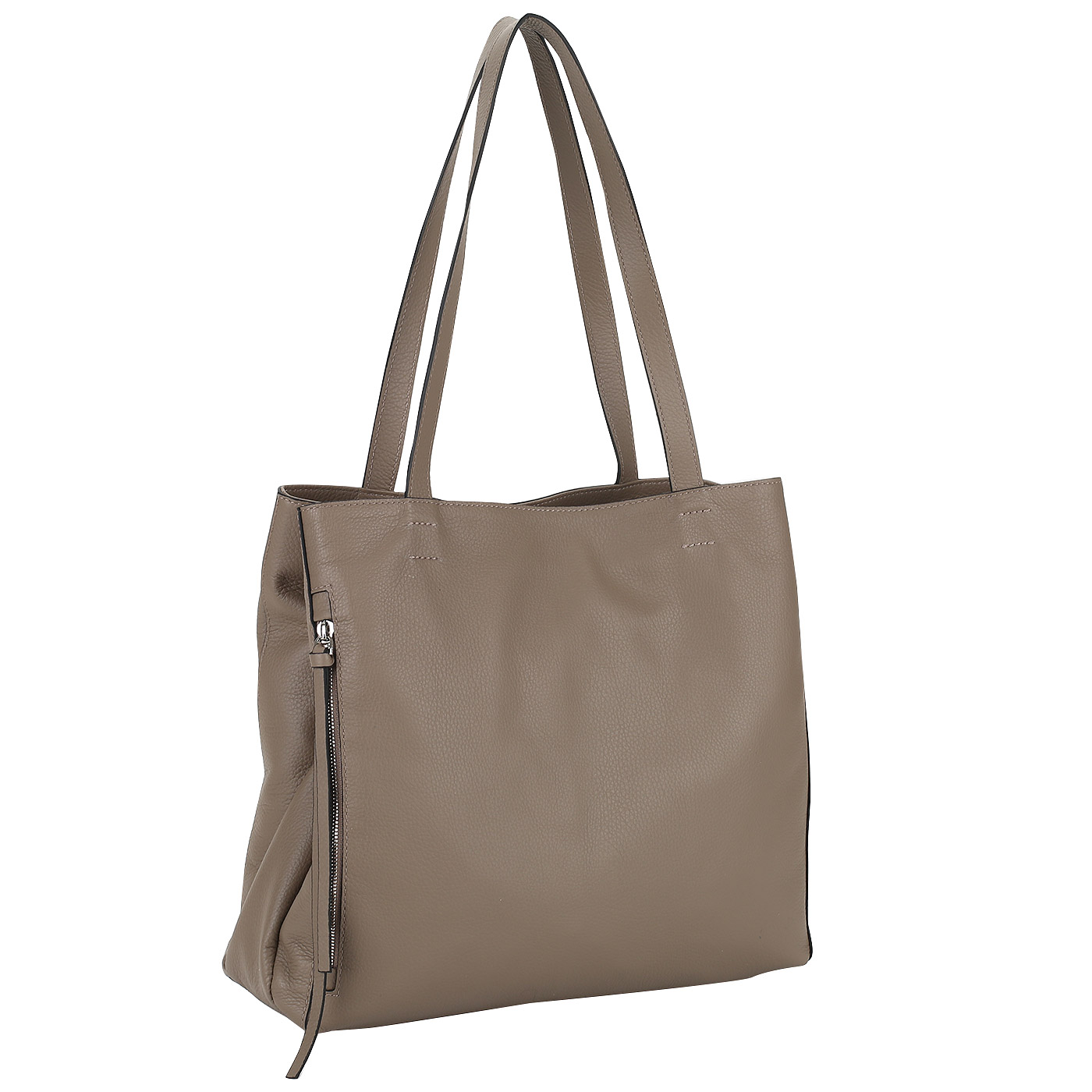 Кожаная сумка с двумя отделами Chatte 