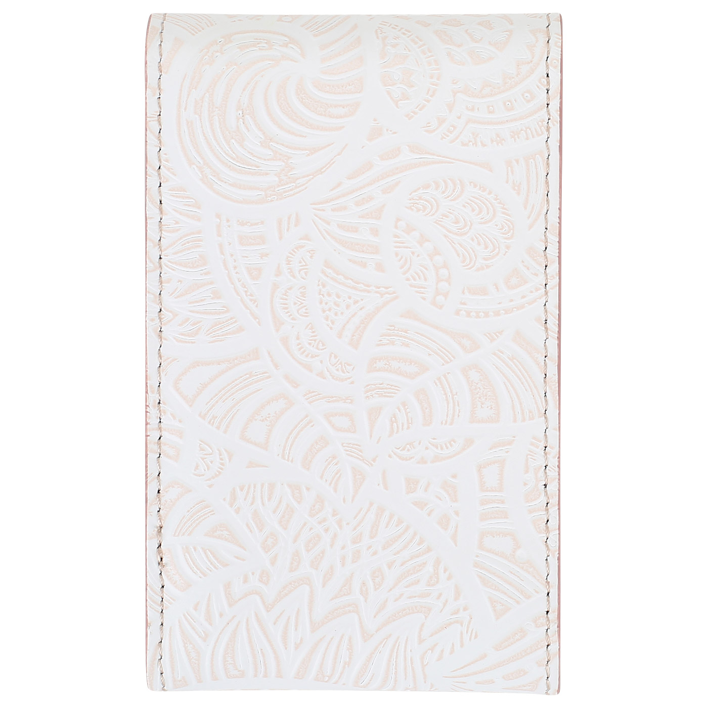 Визитница с розовым тиснением Chatte Bloom