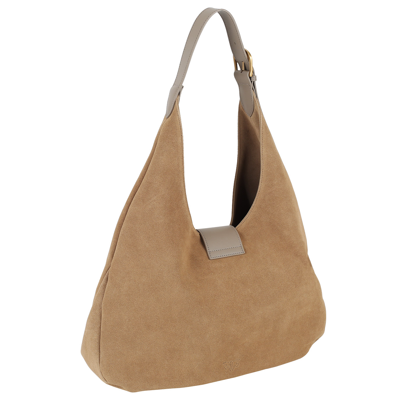 Кожаная сумка Pinko Hobo