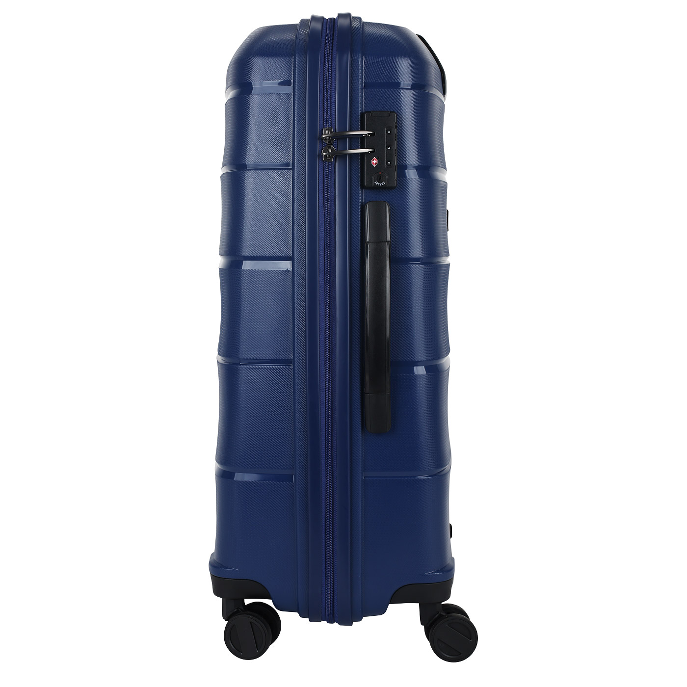 Чемодан средний M из полипропилена с кодовым замком Stevens Soho 2.0